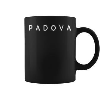 Padovaouvenir Paduan Paduans Home Town Fuente Minimalista Taza de café - Regaloses