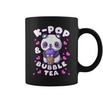 Panda K-Pop & Bubble Tea Musique Coréenne Mignon Et Tasse - Cadeauxyz