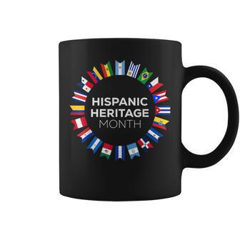 Hispanic Heritage Month Country Flags Kids Coffee Mug | Seseable UK
