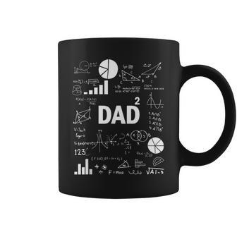 Papá Al Cuadradoegundaez Papá Matemáticas Padre Taza de café - Regaloses