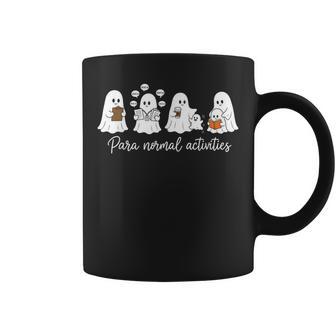 Para Normal Activities Halloween Boo Ghost Sped Teachers Coffee Mug - Thegiftio UK