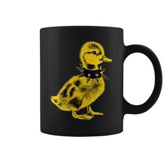 Patos Rocker Punk Metal Rock And Roll Music Toddler Boys Cuello Taza de café - Regaloses