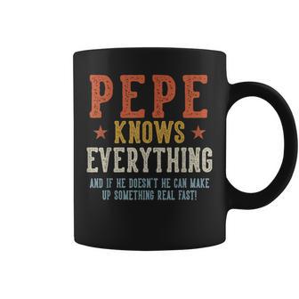 Pepeabe Todo El Día Del Padre Retrointage Taza de café - Regaloses
