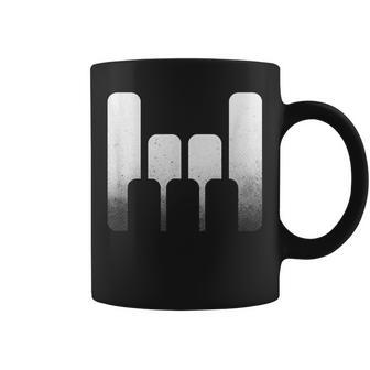 Piano Pianist Keys Tecladointetizador Jugador Clef Regalo Taza de café - Regaloses