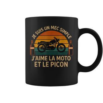 Picon Moto Apéro Idée Cadeau Pour Motard Homme Tasse - Cadeauxyz