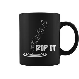 Plongée Plongeon Acrobatique Plongeur Tremplin Tasse - Cadeauxyz