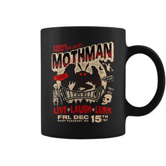 Point Pleasant Wv Poster Cryptids Mm Festival Mothman Coffee Mug - Thegiftio UK