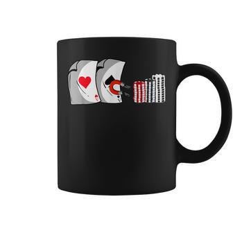 Poker Jeu De Cartes Casino Poker Tasse - Cadeauxyz