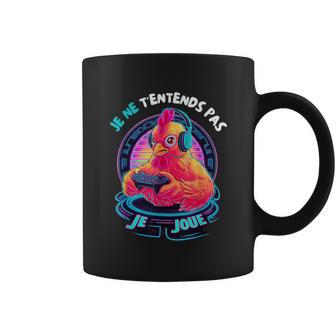 Poule Coq Agriculteur Jeuxidéo Console Je Ne T'entends Pas Tasse - Cadeauxyz