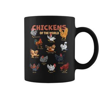 Poulets Du Monde Animaux De La Ferme Tasse - Cadeauxyz