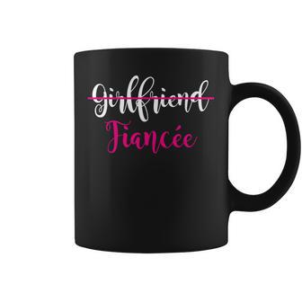 Pour Petite Amie Fiancée Fiançailles Fête Couple Fiancée Tasse - Cadeauxyz