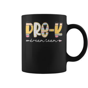 Pre-K Dream Team Back To School Preschool Teacher Kids Coffee Mug | Seseable UK