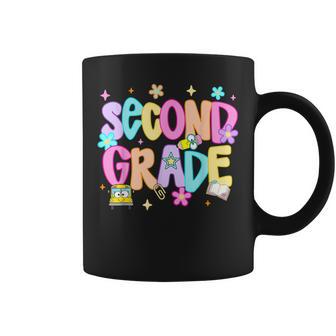 Preppy Second Grade First Day Of School Girls Kids 2Nd Grade Coffee Mug - Thegiftio UK