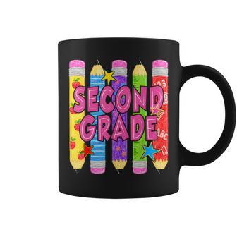 Preppy Second Grade Teacher 2Nd Grade Back To School Girls Coffee Mug - Thegiftio UK