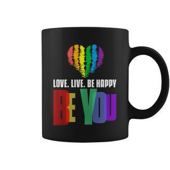 Pride Lgbtq Camisa De Arcoíris Para Y Hombre In Mangas Taza de café - Regaloses