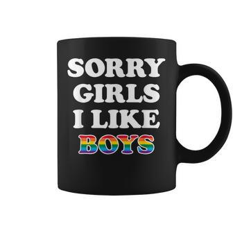 Pride Loiento Chicas Me Gustan Los Chicos Taza de café - Regaloses