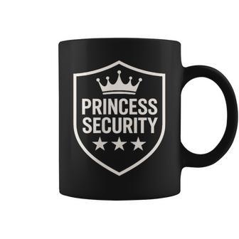 Princess Security Birthday Toddler Boy Dad Family Matching Coffee Mug | Seseable UK