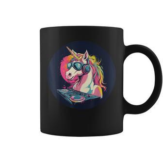 Profitez Du Rythme Avec Cette Cabine De Dj Licorne Amusante Tasse - Cadeauxyz