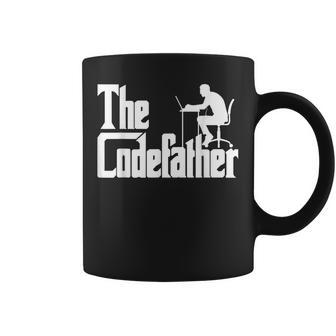 Programador Codefather Con Texto En Alemán Witzpaß Taza de café - Regaloses
