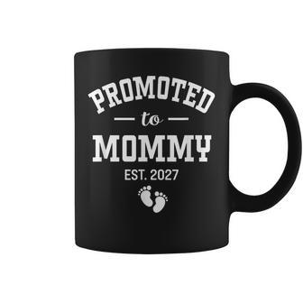 Promoted To Mommy 2027 First Time Mom New Mother Coffee Mug | Seseable UK