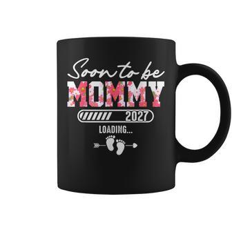 Pronto To Be Mommy 2027 Cargando Madre Embarazada Madre Taza de café - Regaloses