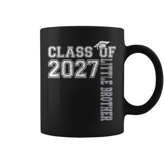 Proud Little Brother Of A 2027 Graduate Senior Graduation Coffee Mug | Seseable UK