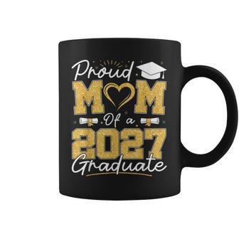 Proud Mom Of A 2027 Graduate Senior Class Of 2027 Graduation Coffee Mug | Seseable UK