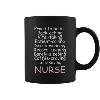 Proud To Be A Nurse Coffee Mug | Seseable UK