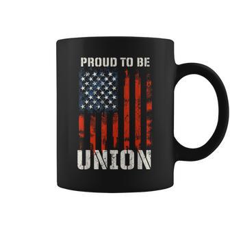 Proud To Be Union Labor Day Skilled Union Worker Coffee Mug - Thegiftio UK