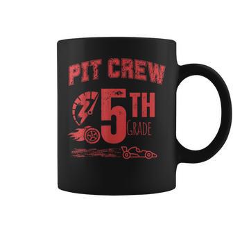 Race Car Theme Pit Crew 5Th Grade Teacher Elementary School Coffee Mug - Thegiftio UK