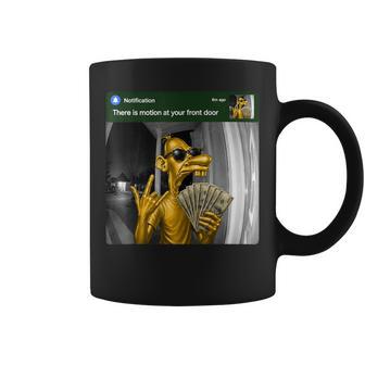 There Is Motion At Your Front Door Neegy Meme Coffee Mug - Thegiftio UK