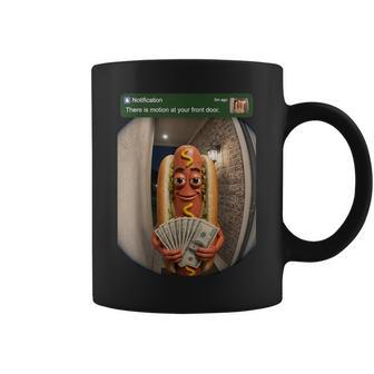 There Is Motion At Your Front Door Hot Dog Glizzy Meme Coffee Mug - Thegiftio UK