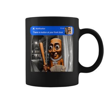 There Is Motion At Your Front Tung Tung Tung Sahur Money Coffee Mug - Thegiftio UK