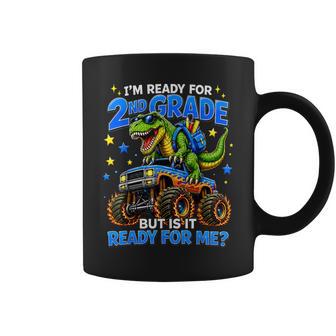 Im Ready For 2Nd Grade Monster Truck First Day Of School Coffee Mug - Thegiftio UK