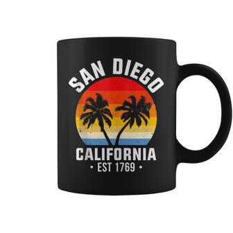 Recuerdo Deacaciones Retrointage Dean Diego Ca In Mangas Taza de café - Regaloses
