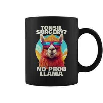 Regalo De Recuperación De Amigdalectomía Para Cirugía De Amígdalas No Probllama Manga Larga Taza de café - Regaloses