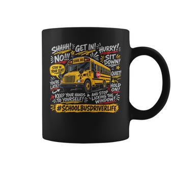 Règles D'itinéraire Amusantes Et Humour De Buscolaire Tasse - Cadeauxyz