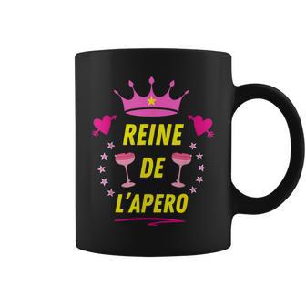 Reine De L'apéro Copines Evjf Apéritifoirées Filles Tasse - Cadeauxyz
