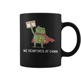 We Reinforce At Dawn Frog Rbt Aba Behavior Therapist Coffee Mug - Thegiftio UK
