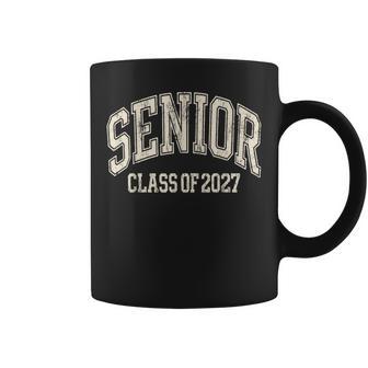 Retro Class Of 2027 Senior Student School Graduation 2027 Coffee Mug | Seseable UK