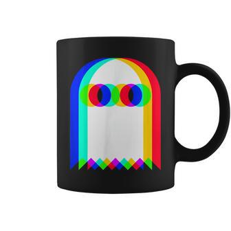 Rgb Fantasma Icono Popideo Gamer Rgb Colorido 80'S Retro Taza de café - Regaloses
