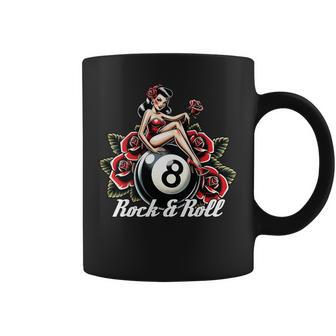 Rockabilly Rockabella Rock & Roll Rockera In Mangas Taza de café - Regaloses