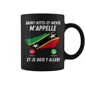 Saint Kitts Et Nevis Appelle Et Je Dois Partiraint Kitts Tasse - Cadeauxyz