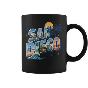 San Diego California Travel Landmark Beach Souvenir Classic Coffee Mug - Thegiftio UK