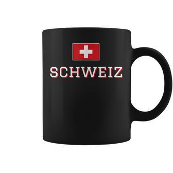 Schweiz Flagwiss Flagchweizouvenir Taza de café - Regaloses