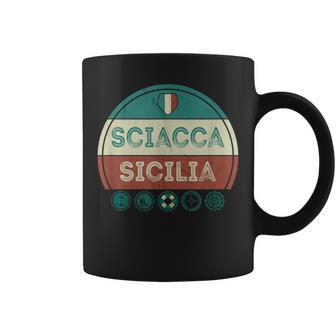 Sciaccaicilia Italiaacaciones Recuerdo Taza de café - Regaloses