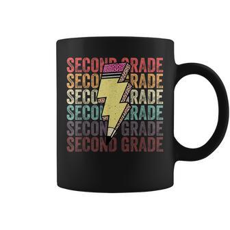 Second Grade Lightning Bolt Pencil 1St Day Of Back To School Coffee Mug - Thegiftio UK