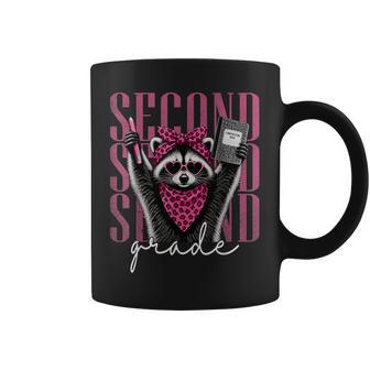 Second Grade Teacher 2Nd Grade Raccoon Back To School Women Coffee Mug - Thegiftio UK