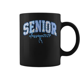 Senior Class Of 2027 Patchwork Flowers Seniors 27 Graduation Coffee Mug | Seseable UK