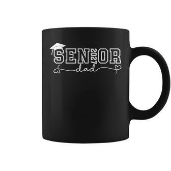 Senior Dad 2027 Class Of 2027 Proud Father Graduate Parents Coffee Mug | Seseable UK
